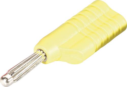 Schnepp S 4041L ge Büschelstecker Stecker, gerade Stift-Ø: 4mm Gelb von Schnepp