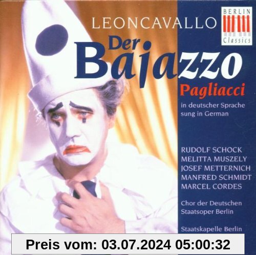 Leoncavallo. Der Bajazzo (Gesamtaufnahme 1959 - deutsch) von Schock