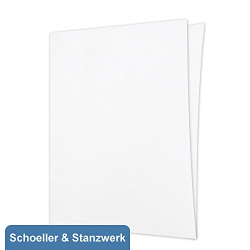 Schoeller & Stanzwerk© - 100 Stück weiße Einstecktaschen für 13x18 cm Fotos - Kwick von Schoeller & Stanzwerk