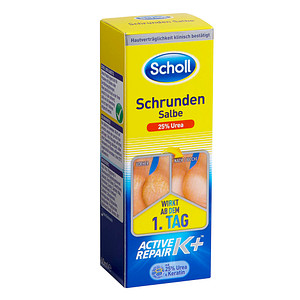 Scholl Schrundensalbe Active Repair K+ Fußcreme 60,0 ml von Scholl