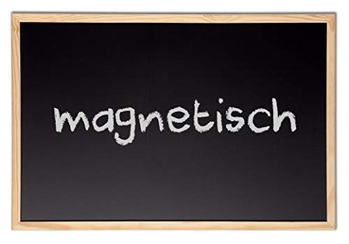 Kreidetafel 40 x 60 cm magnetisch mit Holzrahmen von School-MaxX