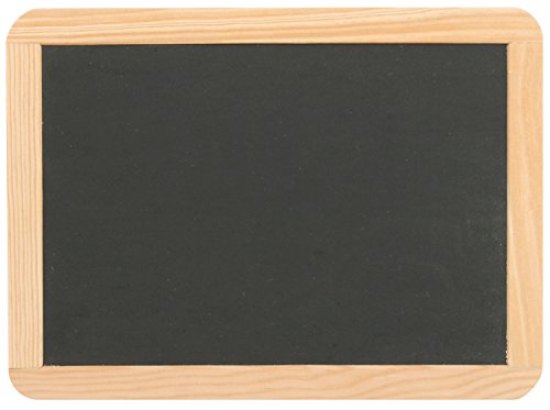 Schiefertafel ca. 22 x 30 cm mit Naturholzrahmen von School-MaxX