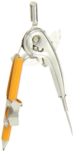 School Smart Zirkel mit langem Kugellager für bis zu 30,5 cm (12 Stück) von School Smart