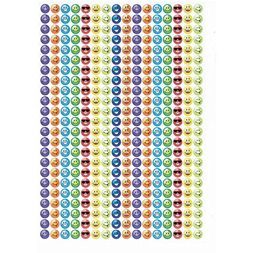 School Stickers 10 mm Mini Multi Expression Aufkleber. School Stickers 10 mm Mini Multi Expression Aufkleber. von School Stickers