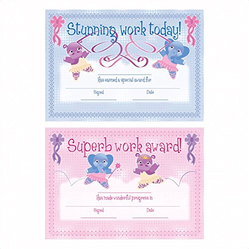 School Stickers A5 Ballerina Zertifikate von School Stickers