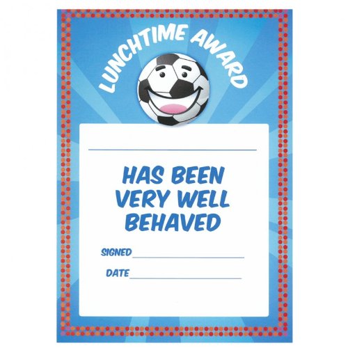 School Stickers A5 Lunchtime Behaviour Award Zertifikate von School Stickers