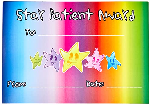 School Stickers A5 Star Patientenzertifikate von School Stickers