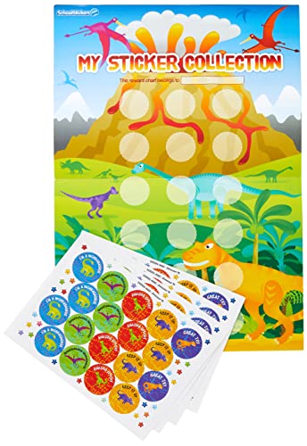 School Stickers Belohnungstafel mit Dinosaurier-Motiv, A3 von School Stickers