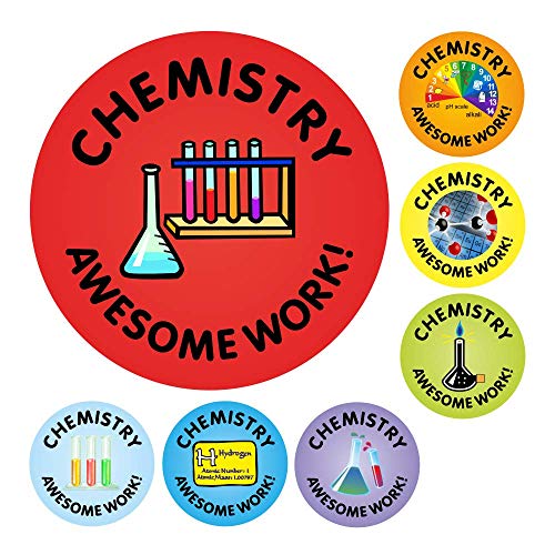 School Stickers Chemie Awesome Work Belohnungsaufkleber von School Stickers