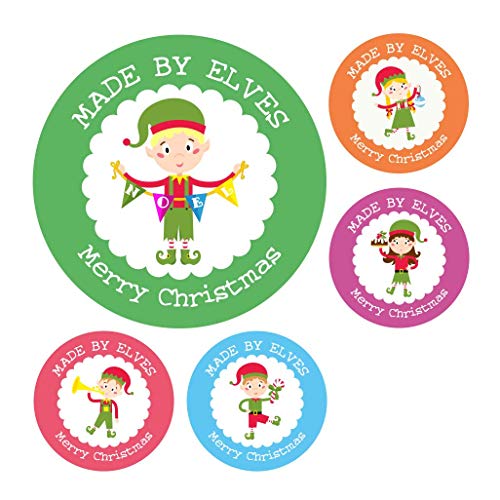 School Stickers Made by Elves Christmas Stickers von School Stickers