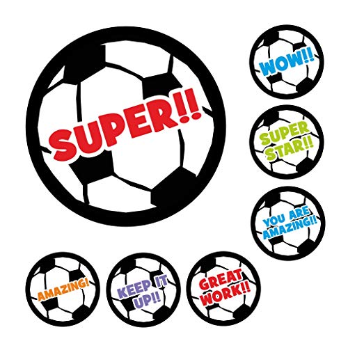 School Stickers Soccer 25 mm Lob Aufkleber von School Stickers