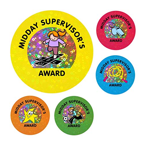 School Stickers Sparkly Midday Supervisors Award Aufkleber von School Stickers