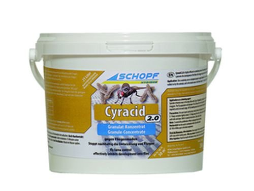 Schopf Cyracid 2.0 1 kg Fliegenmaden Biozid Konzentrat Schopf Cyracid 2.0 1 kg Fliegenmaden Biozid Konzentrat von Schopf