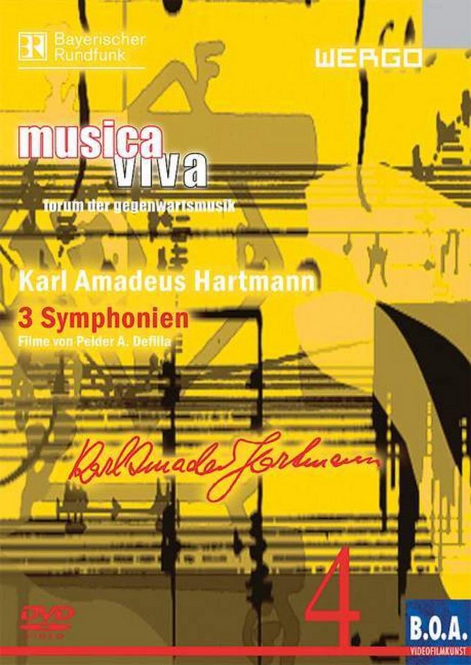 Schott Verlag DVD Karl Amadeus Hartmann - 3 Symphonien, 1 DVD Schott Verlag DVD Karl Amadeus Hartmann - 3 Symphonien, 1 DVD von Schott Verlag
