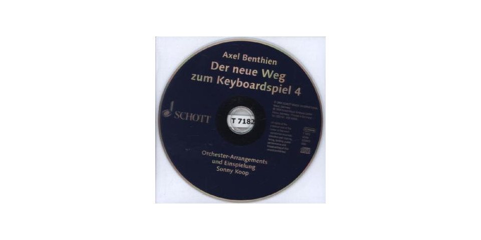 Schott Verlag Hörspiel-CD Der neue Weg zum Keyboardspiel Band 4 Schott Verlag Hörspiel-CD Der neue Weg zum Keyboardspiel Band 4 von Schott Verlag
