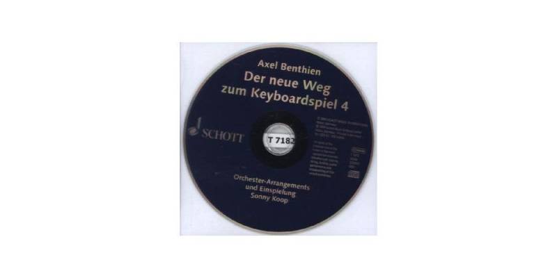 Schott Verlag Hörspiel-CD Der neue Weg zum Keyboardspiel Band 4 von Schott Verlag