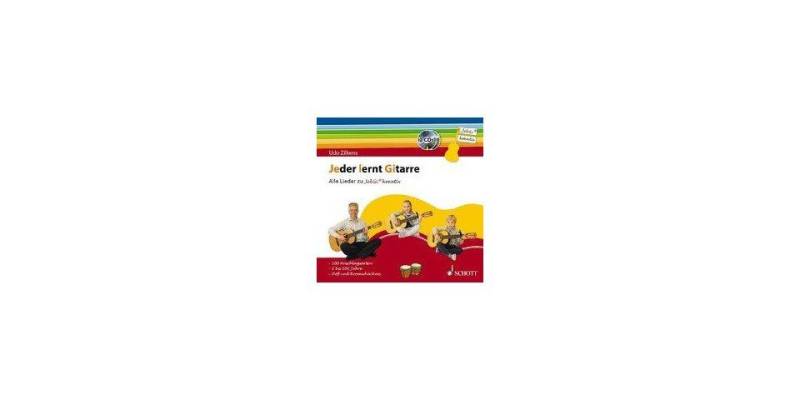 Schott Verlag Hörspiel-CD Zilkens, U: Jeder lernt Gitarre - Alle Lieder 2 CDs von Schott Verlag