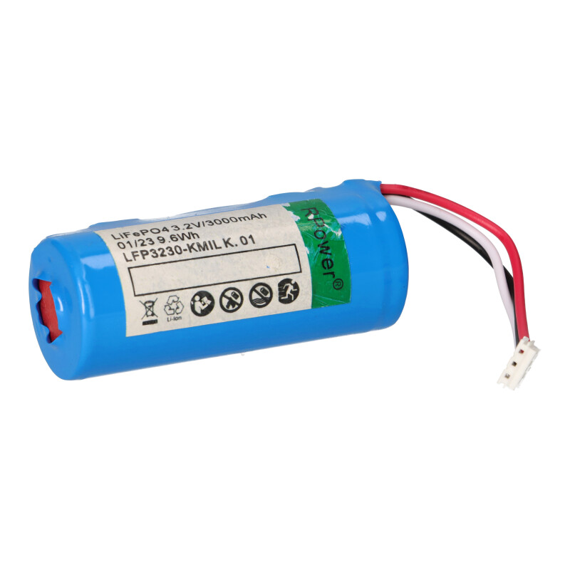 LiFePO4 Akku 3,2V 2,8Ah passend f. LED EB-Leuchte NLILDK423S LiFePO4 Akku 3,2V 2,8Ah passend f. LED EB-Leuchte NLILDK423S von Schrack