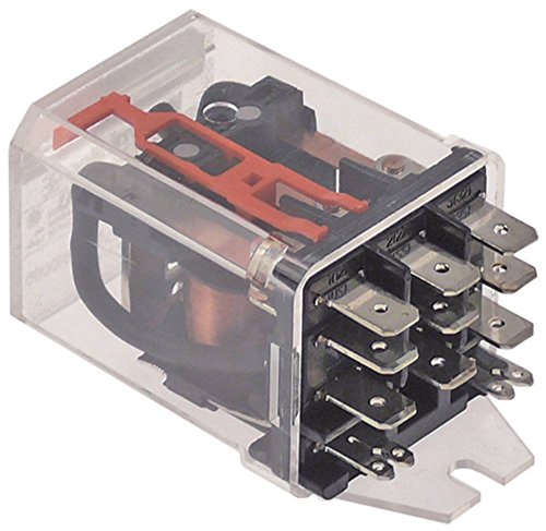 SCHRACK RM705730 Relais für Spülmaschine Sammic SL-290B, SL-350B, SL-550B, SL-550BP Anschluss F6,3 3CO 16A 230V AC 230VAC von Schrack