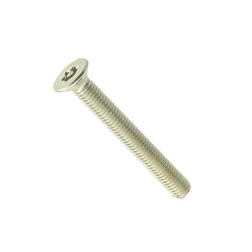 Sicherheits-Schraube mit Senkkopf ähnl. ISO 10642 A2 mit Pin-Tx M 6 x 10-100 Stück von SchraubenGigant
