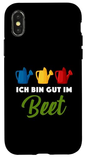 Garten Gärtner Pflanzen Kleingarten Ich bin gut im Beet Hülle für iPhone X/XS Garten Gärtner Pflanzen Kleingarten Ich bin gut im Beet Hülle für iPhone X/XS von Schrebergarten Gärtnerin Gartenbau Blumenbeet