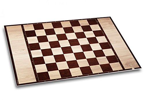 Schachmatt - Schreibtischunterlage Schreibunterlage Schachbrett-Motiv Schach Spielbrett originell braun beige Papier Papierunterlage DIN A2 40 Blatt von Schreibgefühl
