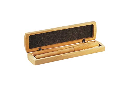 Schreibset aus Holz | 3-tlg. | Stift-Etui, Tintenroller + Füller | Set aus edlem Kirschholz von Schreibgefühl