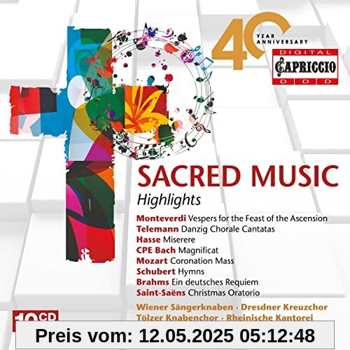 Sacred Music Highlights Sacred Music Highlights von Schreier/Kegel/Flämig/Tölzer Knabenchor/+