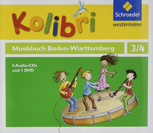 Kolibri / Kolibri: Das Musikbuch für Grundschulen Baden-Württemberg - Ausgabe 2016: Das Musikbuch für Grundschulen Baden-Württemberg - Ausgabe 2016 / Hörbeispiele und Tanz-DVD 3 / 4 von Schroedel Verlag GmbH