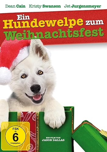 Ein Hundewelpe zum Weihnachtsfest von Schröder Media