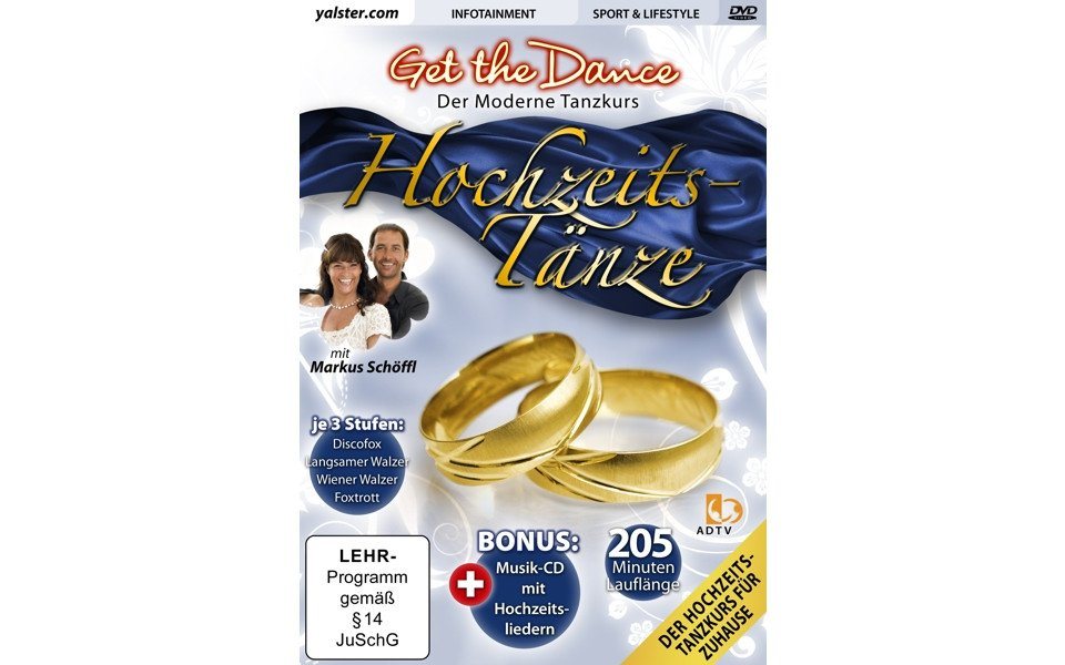 Schröder Media DVD Get the Dance - Hochzeitstänze Schröder Media DVD Get the Dance - Hochzeitstänze von Schröder Media