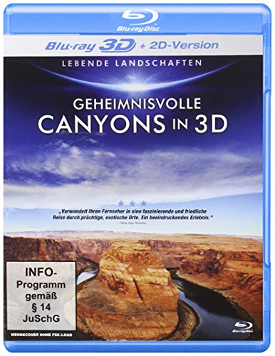 Lebende Landschaften - Geheimnisvolle Canyons in 3D [3D Blu-ray] von SchröderMedia HandelsgmbH