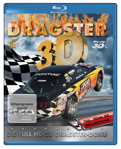 Dragster 3D *Die Full HD 3D Dragster-Doku* [Blu-ray] von SchröderMedia