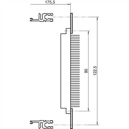 Schroff 20822050 19 Zoll Netzwerkschrank-Schienen Schroff 20822050 19 Zoll Netzwerkschrank-Schienen von Schroff
