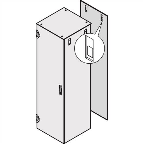 Schroff 22130097 Rückwand (B x H) 600mm x 1800mm 1St. von Schroff