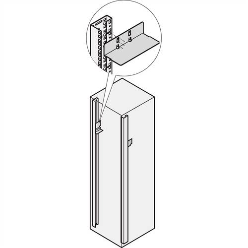 Schroff 23130095 19 Zoll Netzwerkschrank-Schienen von Schroff