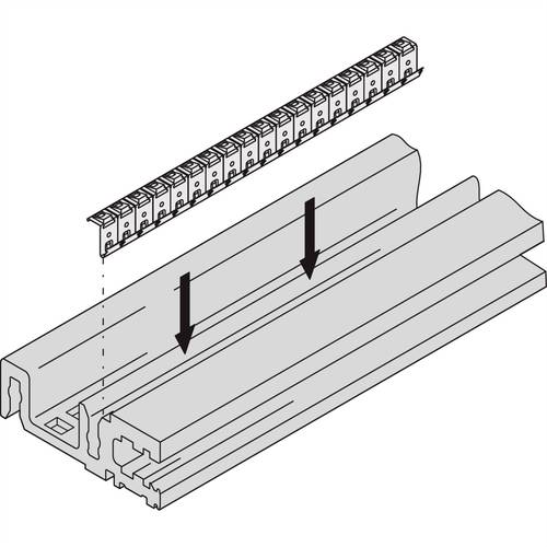 Schroff 24560245 EMV-Dichtung 2St. Schroff 24560245 EMV-Dichtung 2St. von Schroff