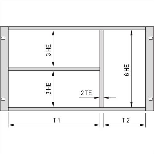 Schroff 24562440 19 Zoll Baugruppenträger 1St. Schroff 24562440 19 Zoll Baugruppenträger 1St. von Schroff