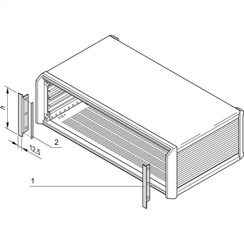 Schroff 24576017 Blende von Schroff