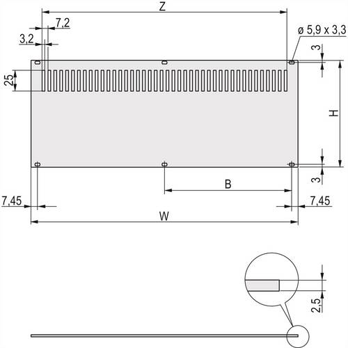 Schroff 30849023 Rückplatte 2St. Schroff 30849023 Rückplatte 2St. von Schroff
