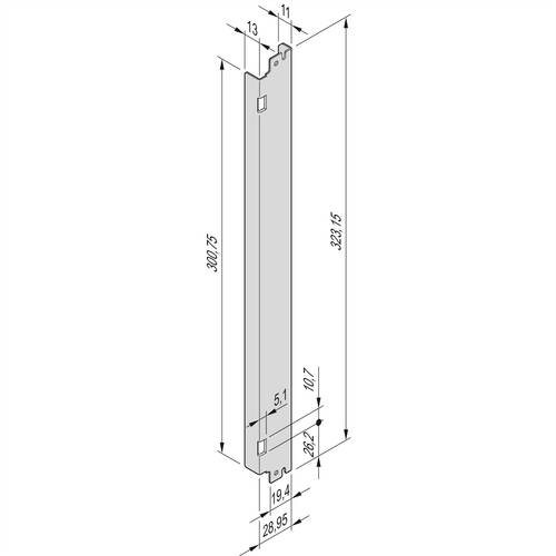 Schroff 31596792 Frontplatte von Schroff