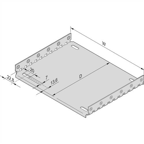 Schroff 34563024 19 Zoll Montagematerial von Schroff