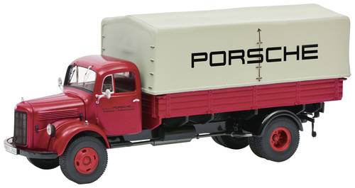 Schuco 452667800 H0 LKW Modell Mercedes Benz L3500, Porsche Schuco 452667800 H0 LKW Modell Mercedes Benz L3500, Porsche von Schuco