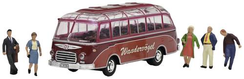 Schuco 452669200 H0 Bus Modell Setra S6 Wandervögel mit 5 Figuren Schuco 452669200 H0 Bus Modell Setra S6 Wandervögel mit 5 Figuren von Schuco