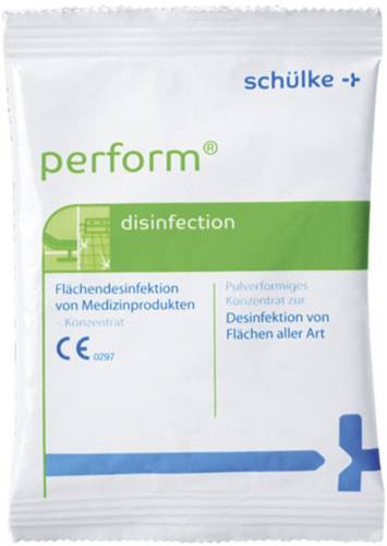 Schülke perform pulverförmiges Desinfektionsmittel-Konzentrat SC1118 Desinfektionsmittel 1 Set von Schülke