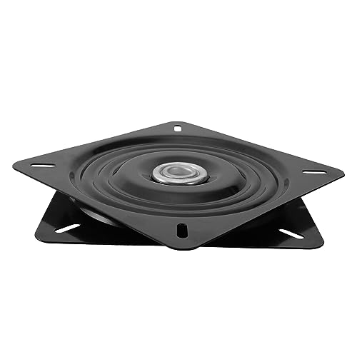 Drehteller Drehplatte 245x245mm Kugelgelagert Schwarz| bis 250Kg belastbar | z.B. für Drehsitze im Camper oder Boot, für Verkaufsständer, Drehkonsolen von Schürberg