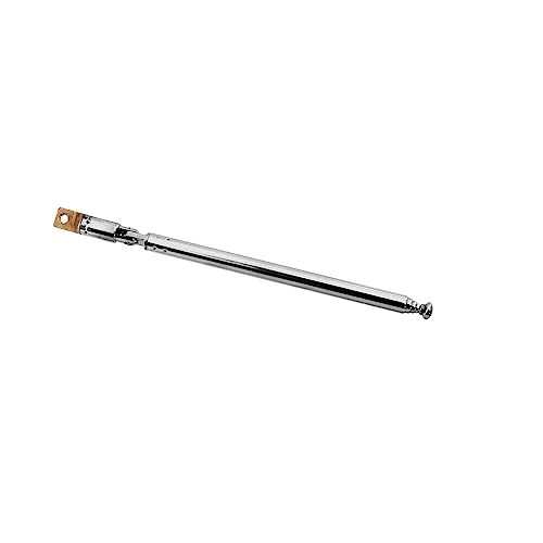 Teleskop Antenne 80mm-292mm | 5mm Durchmesser | M3 Gewinde | Funk Radio FM AM UKW DAB TV Modellbau 9 Modelle (Modell: G) von Schürberg