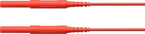Schützinger HSPL 8568 / AWG16 / 200 / RT Sicherheits-Messleitung [Stecker 4mm - Stecker 4 mm] Rot 1 von Schützinger