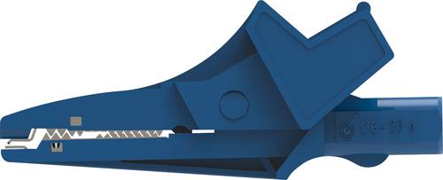 Schützinger SAK 6674 Ni / BL Sicherheits-Abgreifklemme Buchse 4mm Blau von Schützinger