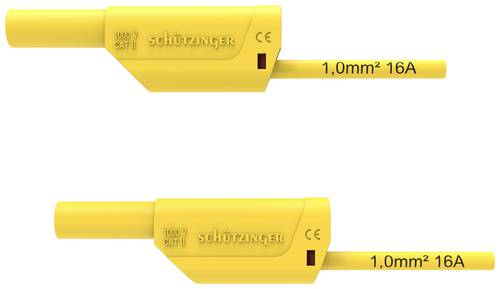 Schützinger Sicherheits-Messleitung [ - ] 150cm Gelb 1St. von Schützinger